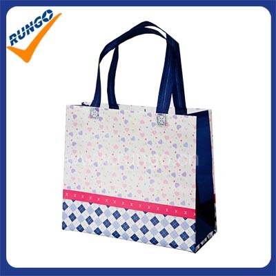 Automatic wave seamless sealing non woven tote bag