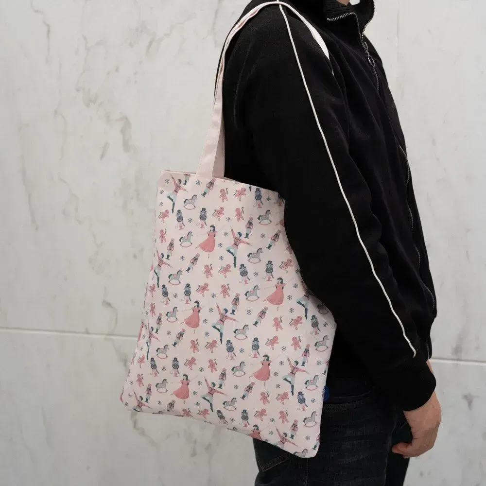 Double Sided 100% Polyester Cotton Canvas Bag - CT23R015