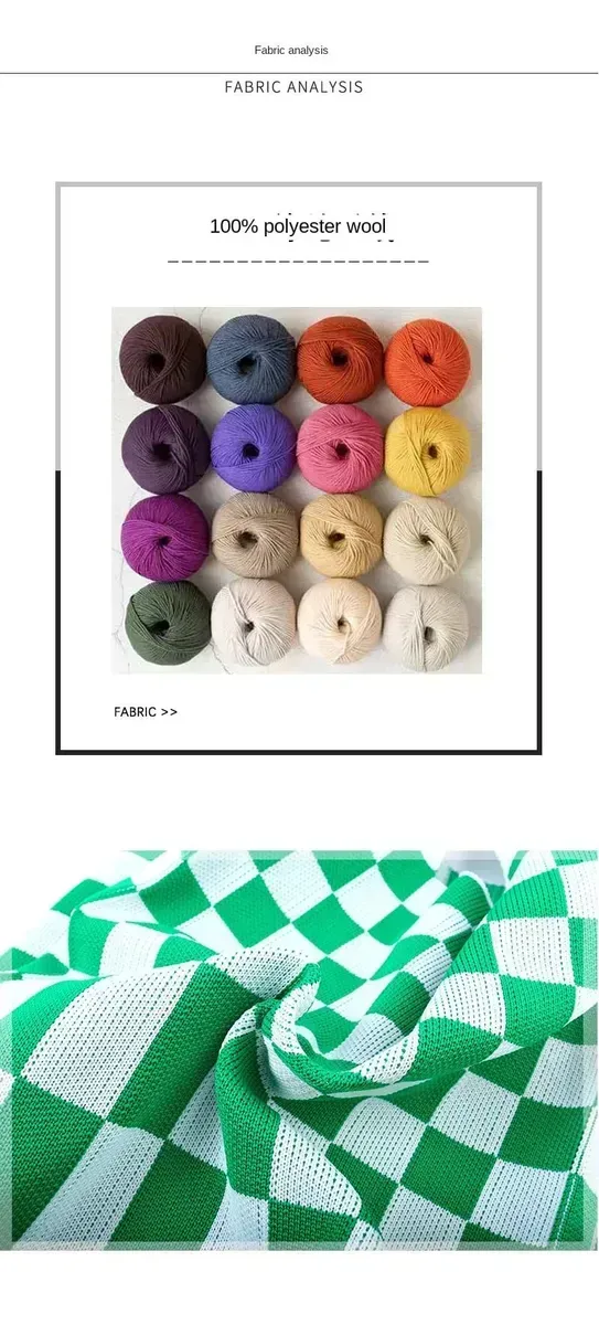 2023 fashion Knitted Weave Handbag Custom christmas Design Crochet Vest knit tote bag - Detail