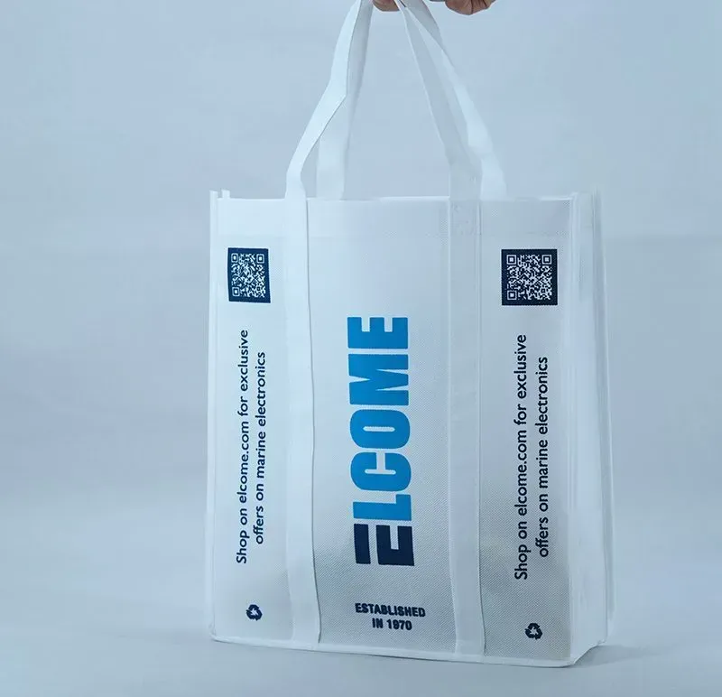 Durable capacity 100gsm white non woven Grocery bags - NWG-2274