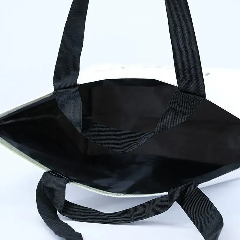 2023 Fashion Holographic Metallic padded non woven laminated bags for shopping -  PNWG-2255