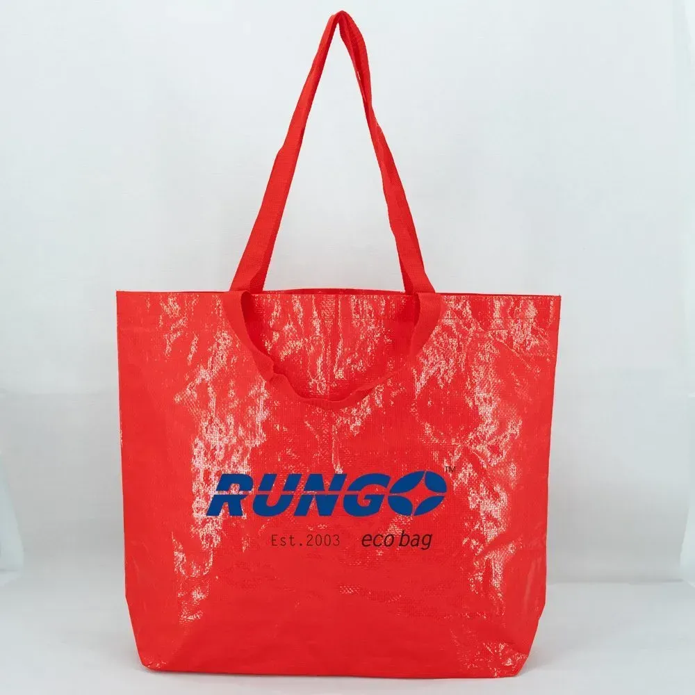 Low moq customized logo laminated PP woven shopping bags - PTA-2302