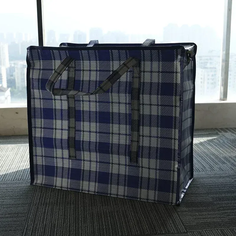 super Large Capacity Jumbo Storage Laundry Reusable Recycle PP Woven sack Bag 50kg with Zipper