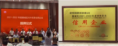Foreign Trade Credit Enterprise Award
