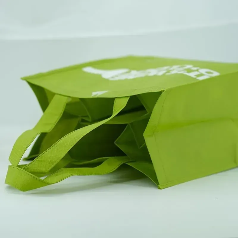 6 bottle wine bag with printed logo reusable non woven gift shopping wine bags - WB-2302